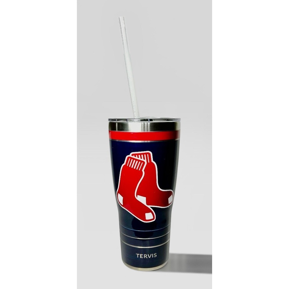 Boston Red Sox-MLB TERVIS 30 oz Stainless Tumbler w/Lid & Straw